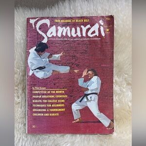 Vintage Samurai Magazine - Martial Arts Insights